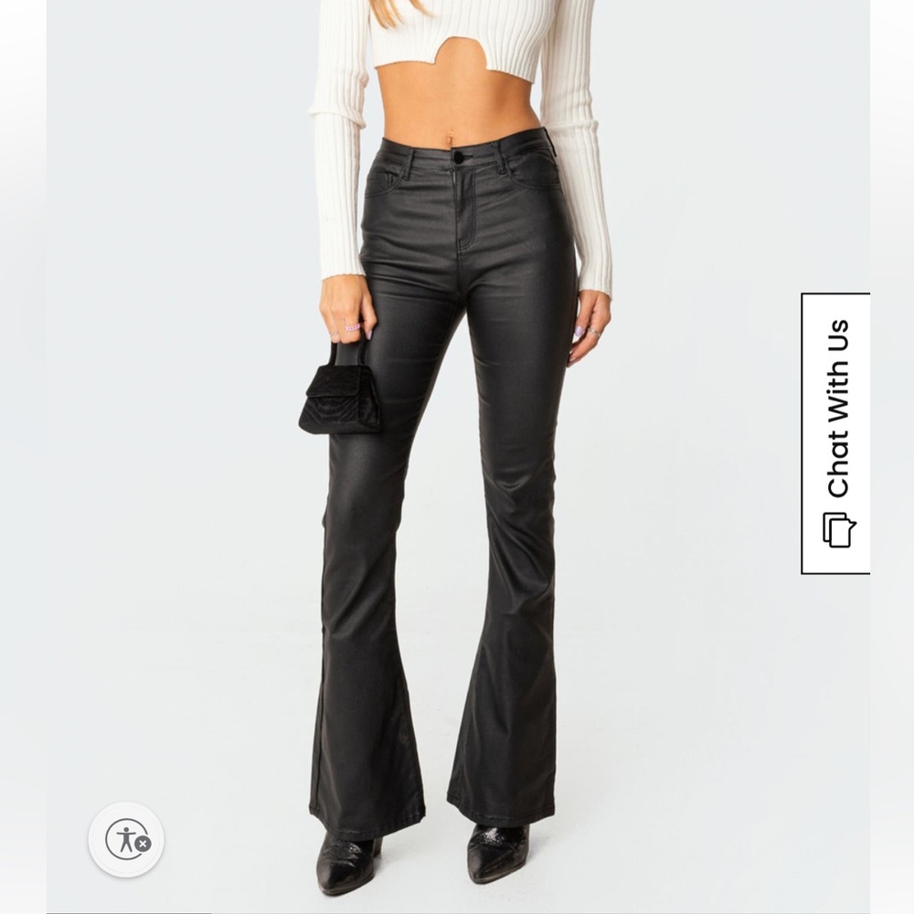 Edikted Leather Pants